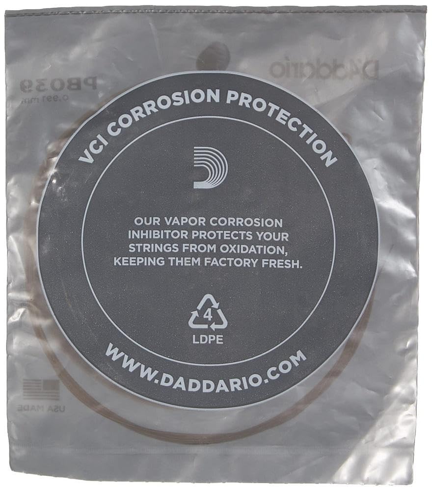D'Addario PB039 Phosphor Bronze Acoustic Guitar String .039 - Deccan Retail