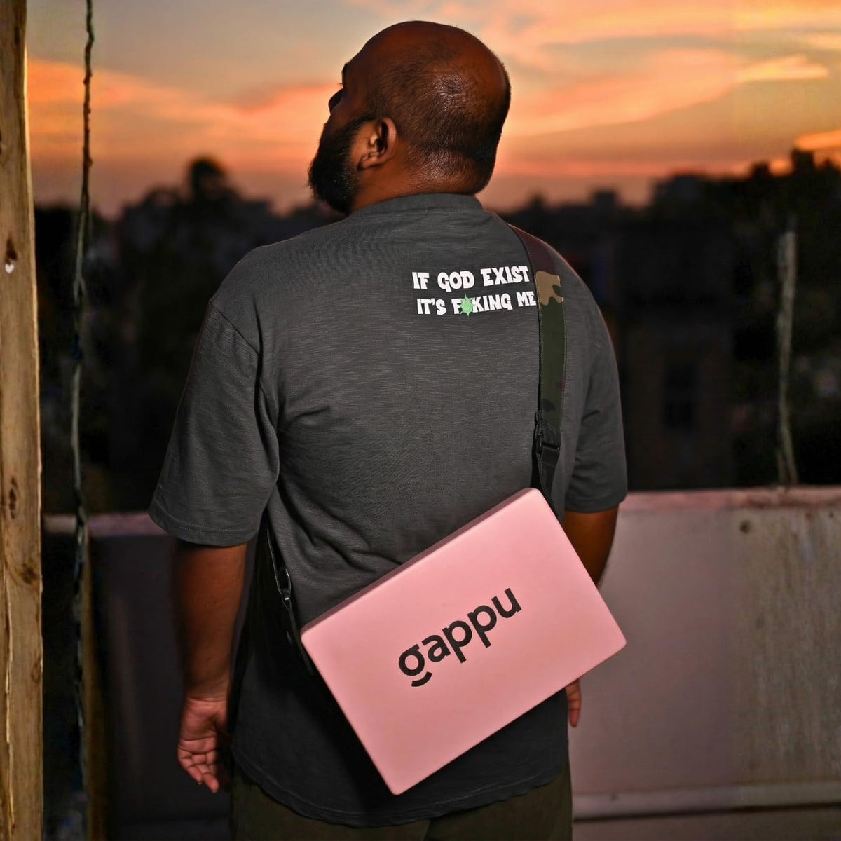 Gappu JamBox with Strap - Baby Pink
