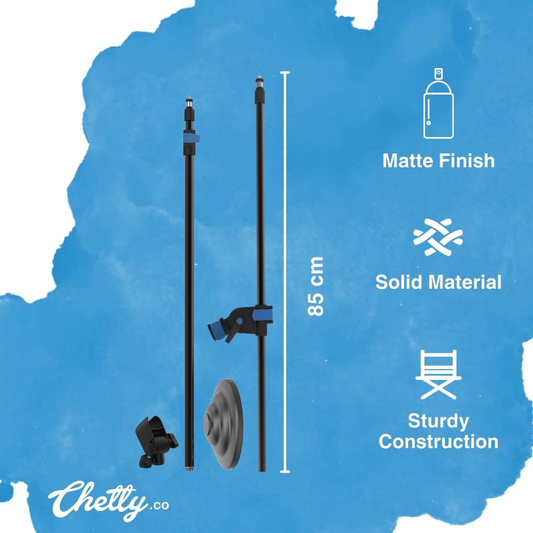 Chetty MB11 Heavy Duty Metal Base Microphone Stand - Deccan Retail