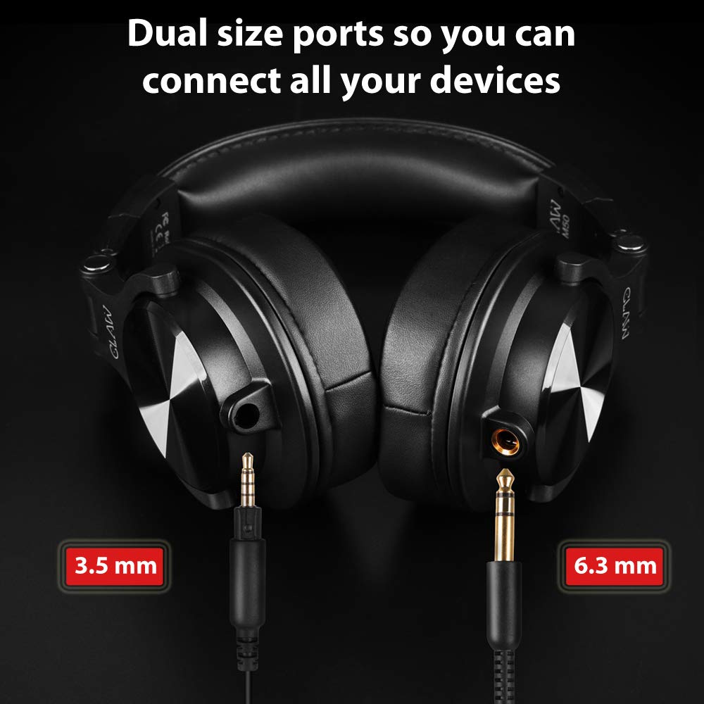 CLAW SM50 Professional Studio Monitoring DJ Wired Over-Ear Headphones - Deccan Retail
