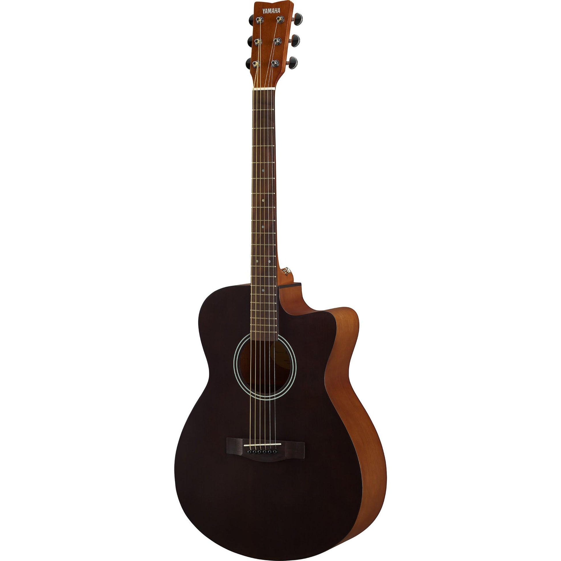 Yamaha FS400C Acoustic Guitar – Smoky Black Finish - Deccan Retail