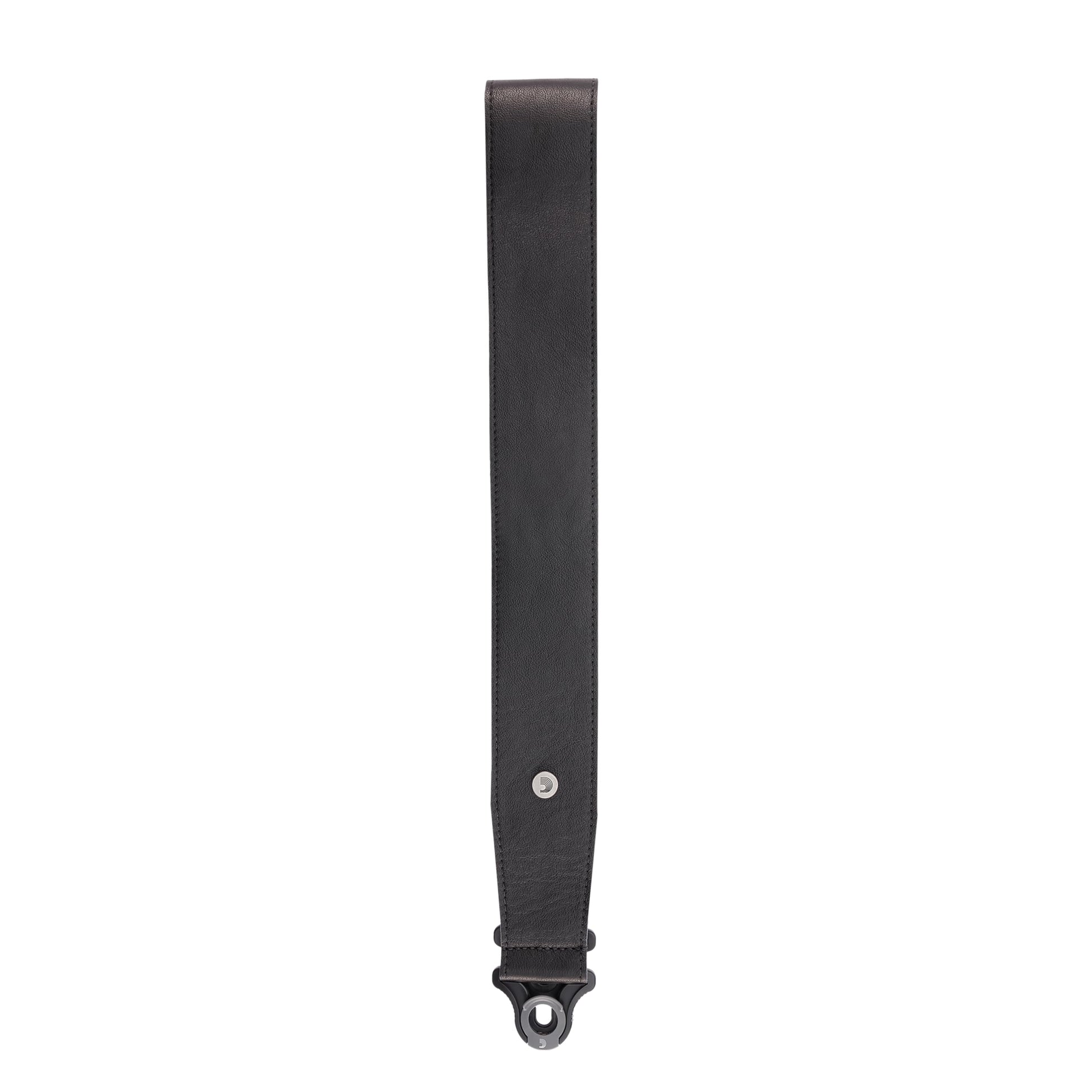 D'Addario Comfort Leather Auto Lock Guitar Strap – Black - Deccan Retail