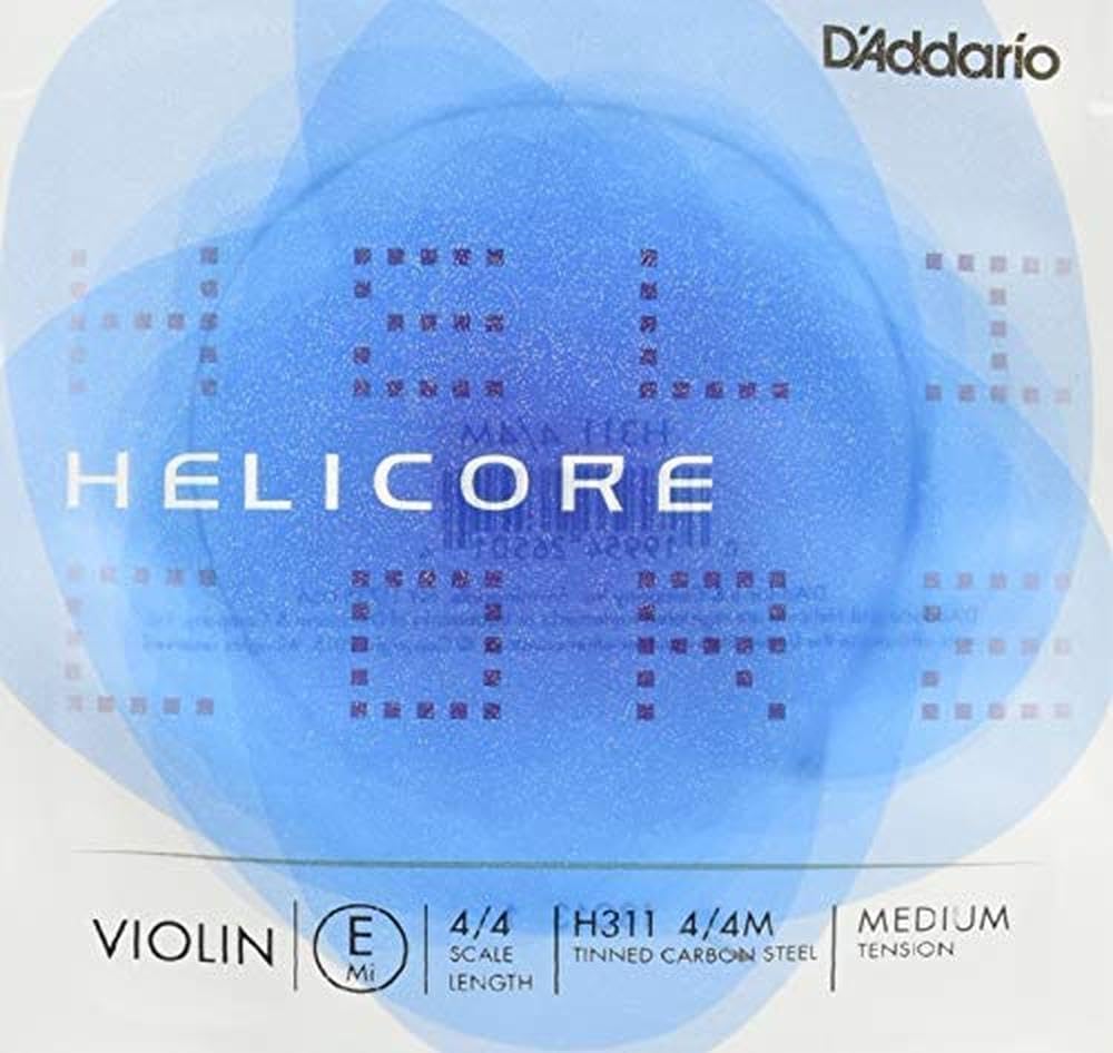 D'Addario Helicore Violin E String 4/4 Medium Tension - Deccan Retail
