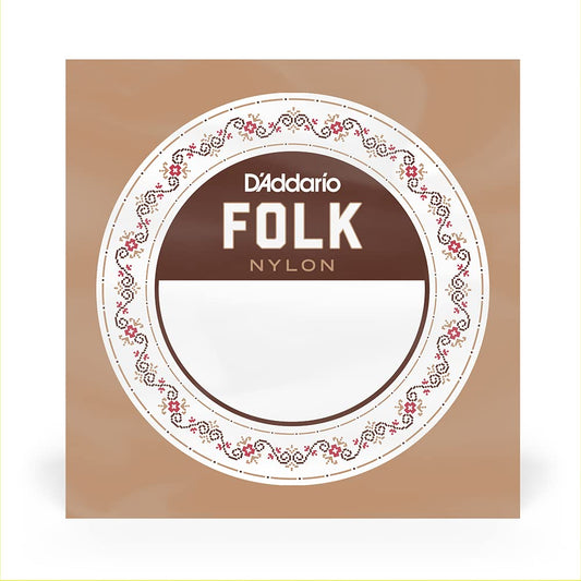 D'Addario Folk Nylon Guitar Single String Bronze Wound Ball End .037 (BEB037W) - Deccan Retail
