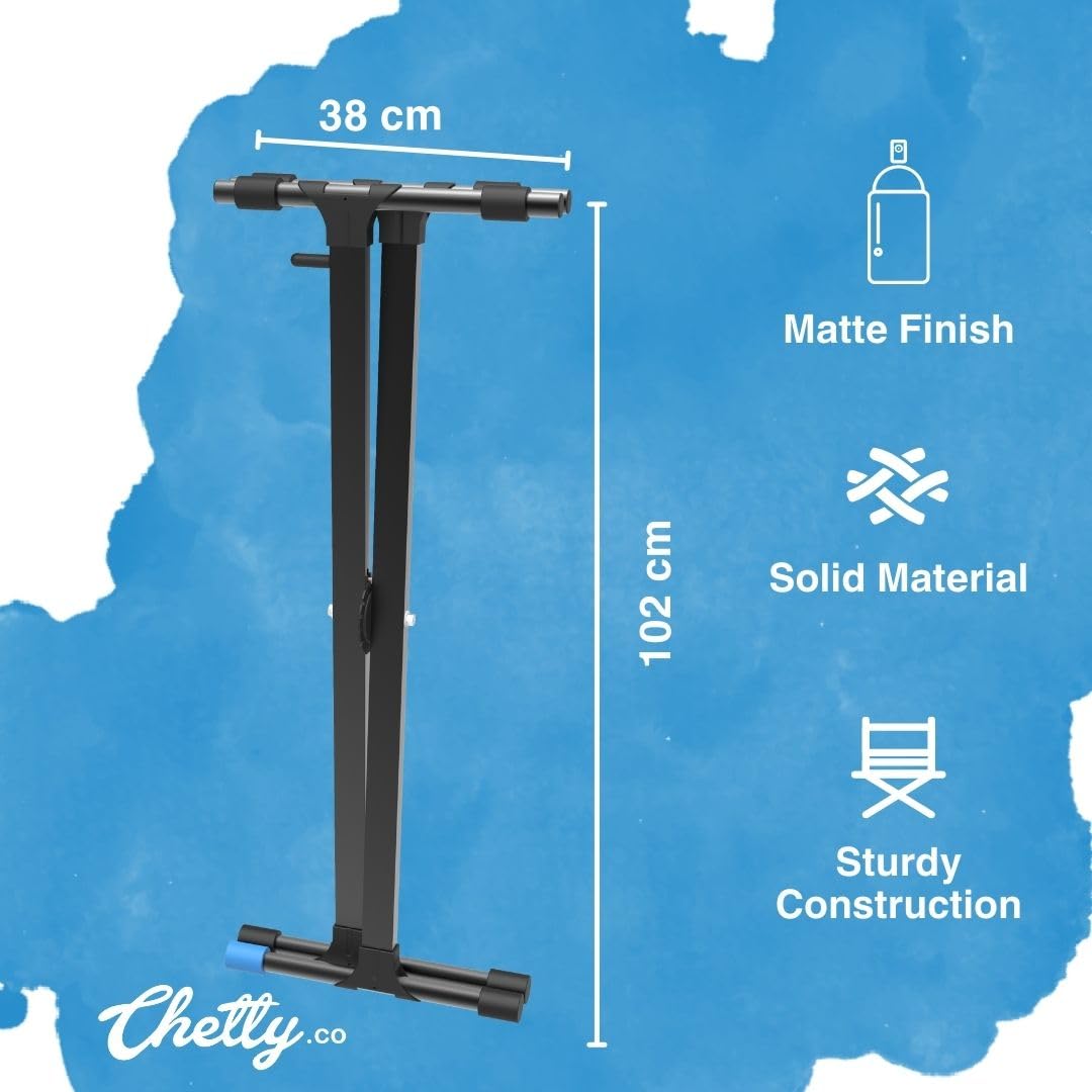 Chetty TT4 Adjustable Double X Keyboard Stand - Deccan Retail
