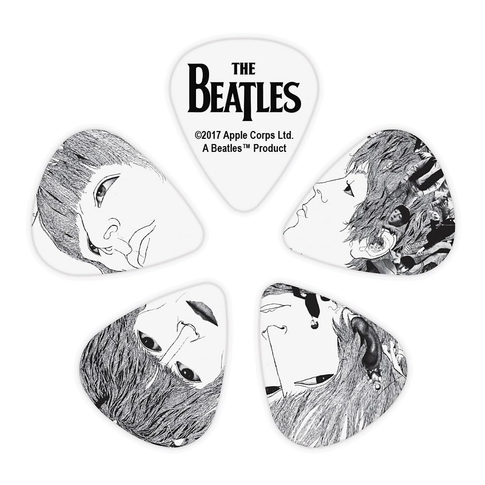 Planet Waves Beatles Revolver Medium Guitar Picks 10 Pack (1CWH4-10B1) - Deccan Retail