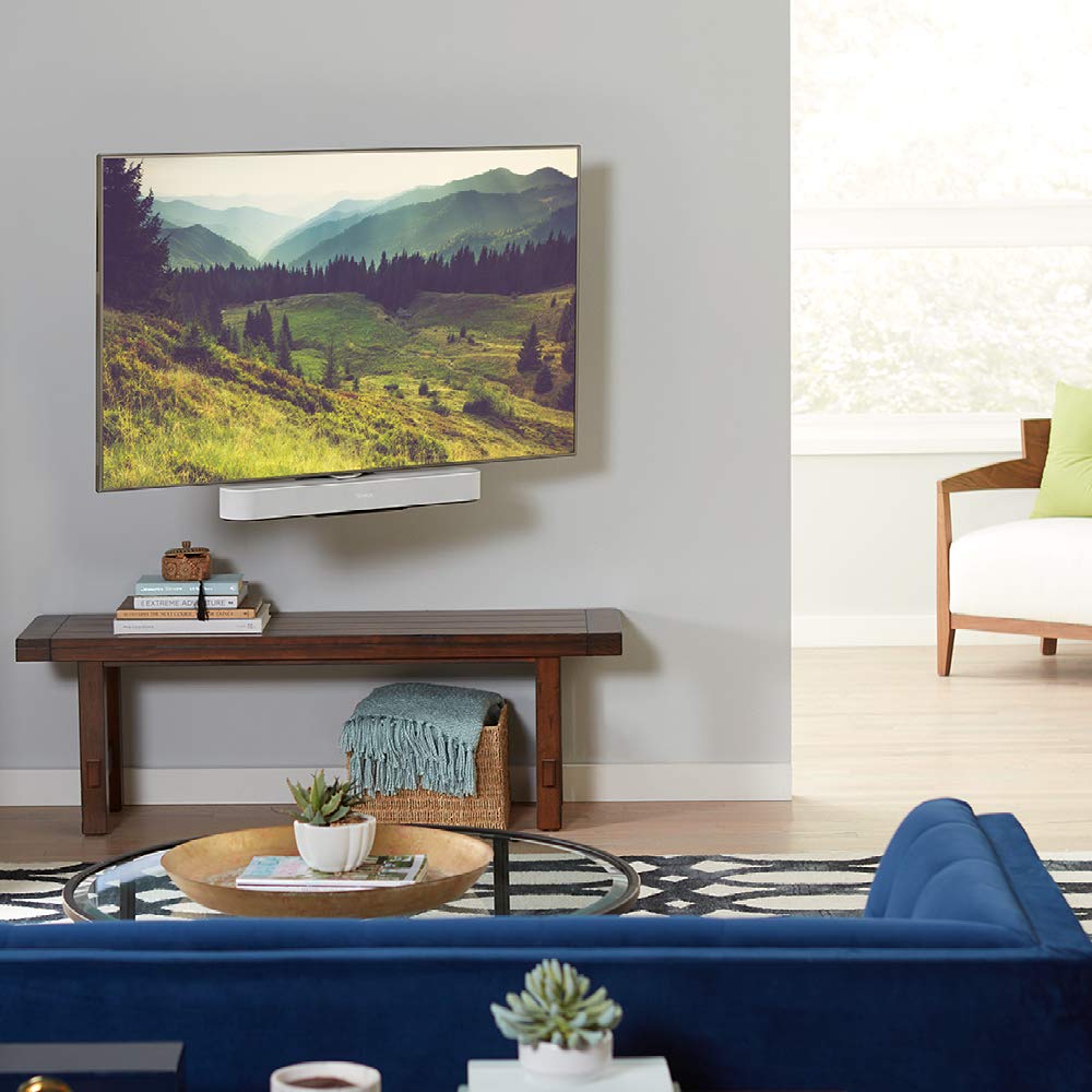 Sanus Soundbar Mount for Sonos Beam – Height Adjustable up to 12"