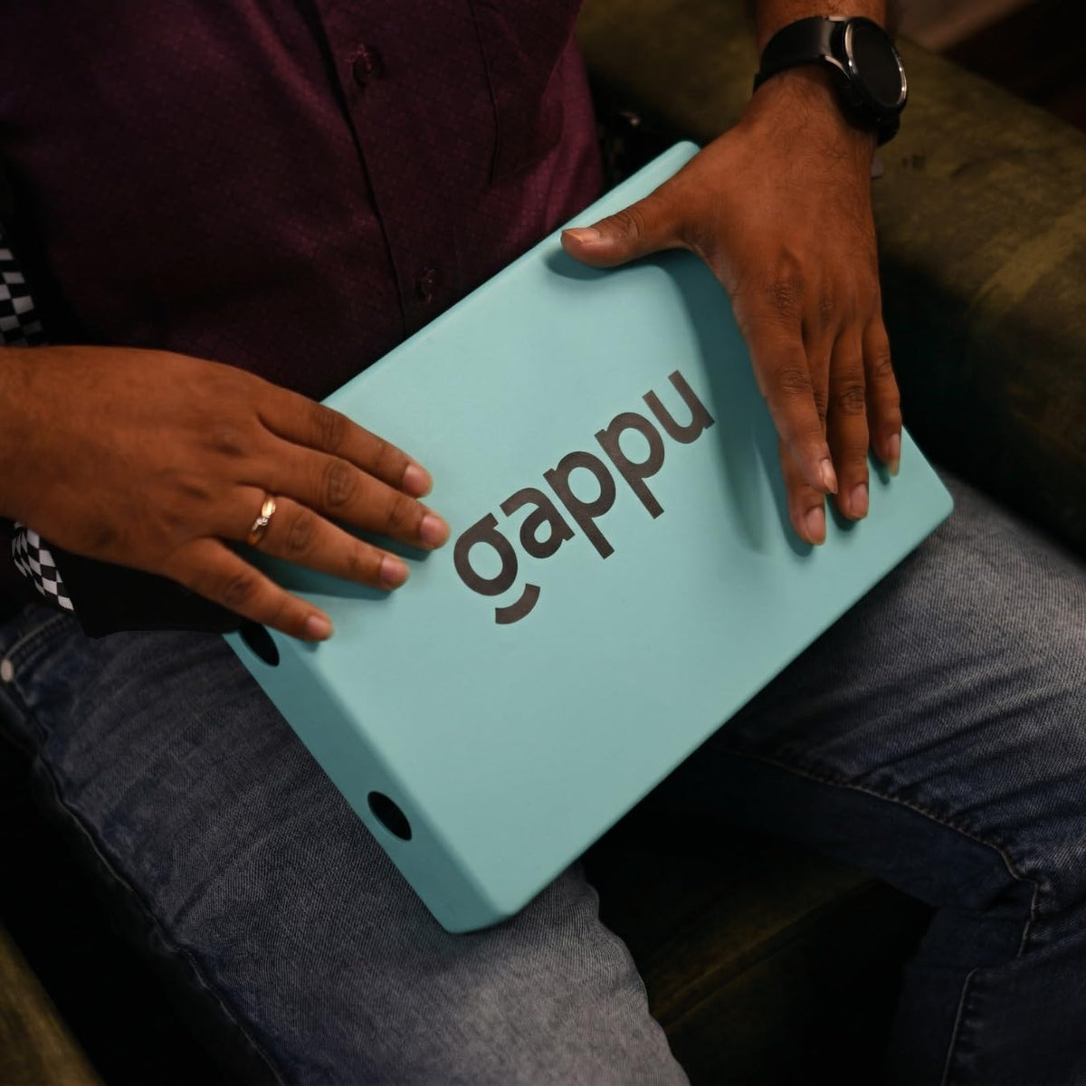 Gappu JamBox with Strap - Sky Blue