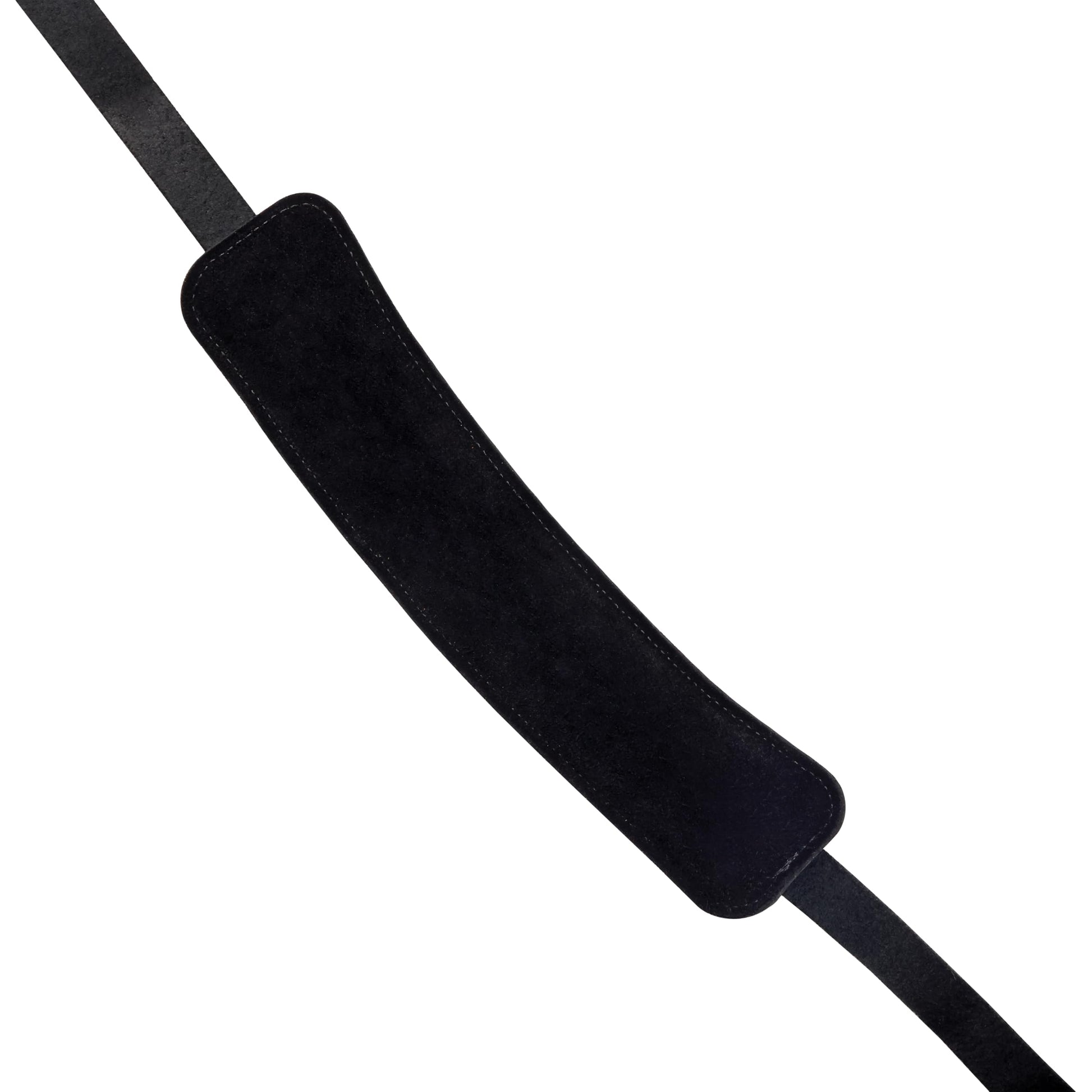 D'Addario John Lennon Signature Guitar Strap – Black Leather with Pad - Deccan Retail