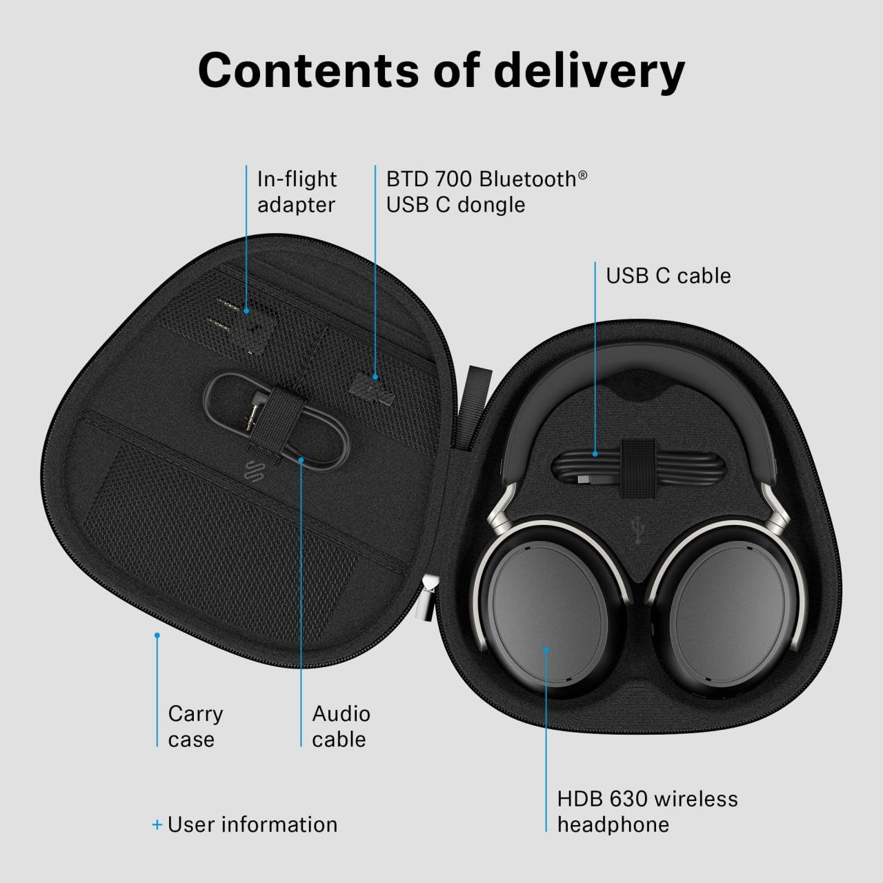 Sennheiser HDB 630 Hi-Res Wireless ANC Headphones