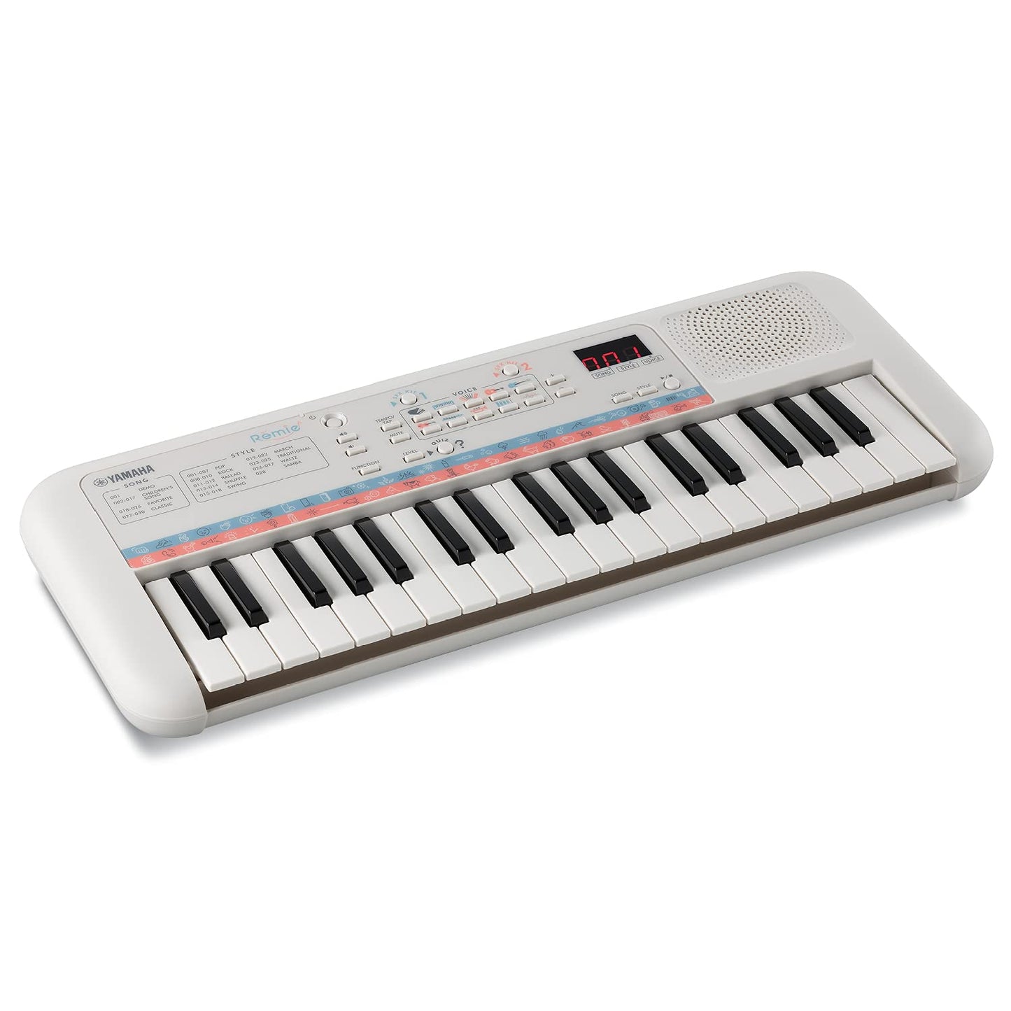 Yamaha PSS-E30 Remie 37-Key Portable Mini Keyboard – White