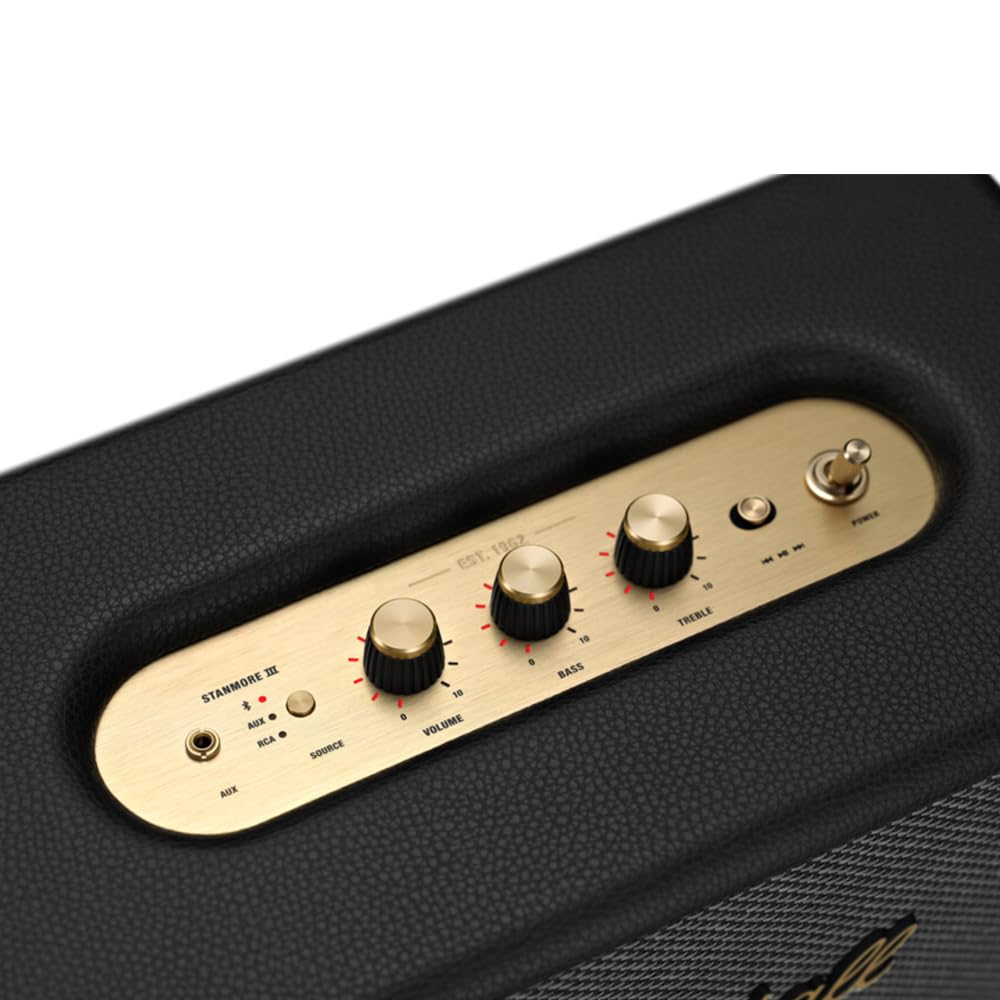 Marshall Stanmore III Bluetooth Home Speaker – Black - Deccan Retail
