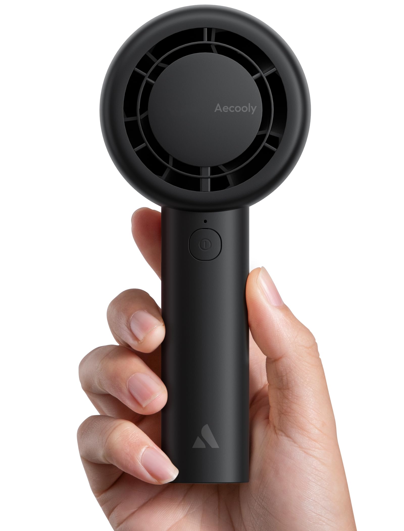 Aecooly Halo-01 4500mAh Portable Handheld Fan - Black - Deccan Retail