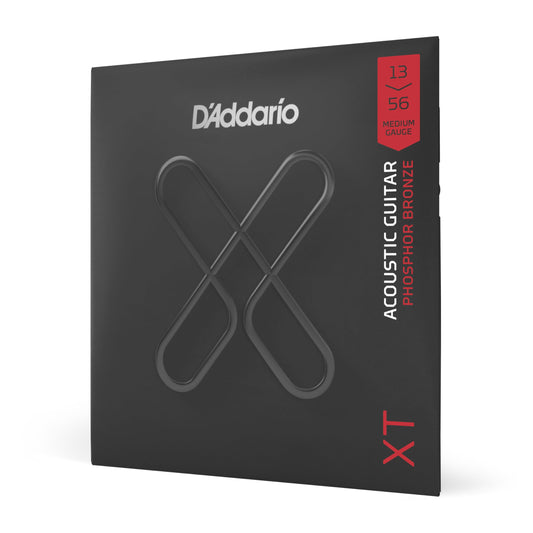 D'Addario XT Phosphor Bronze Acoustic Guitar Strings Medium 13-56 - Deccan Retail