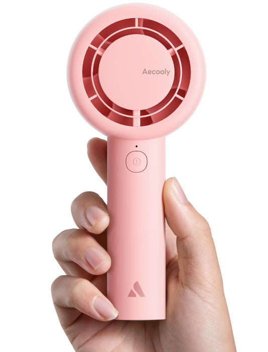Aecooly Halo-01 4500mAh Portable Handheld Fan - Pink - Deccan Retail