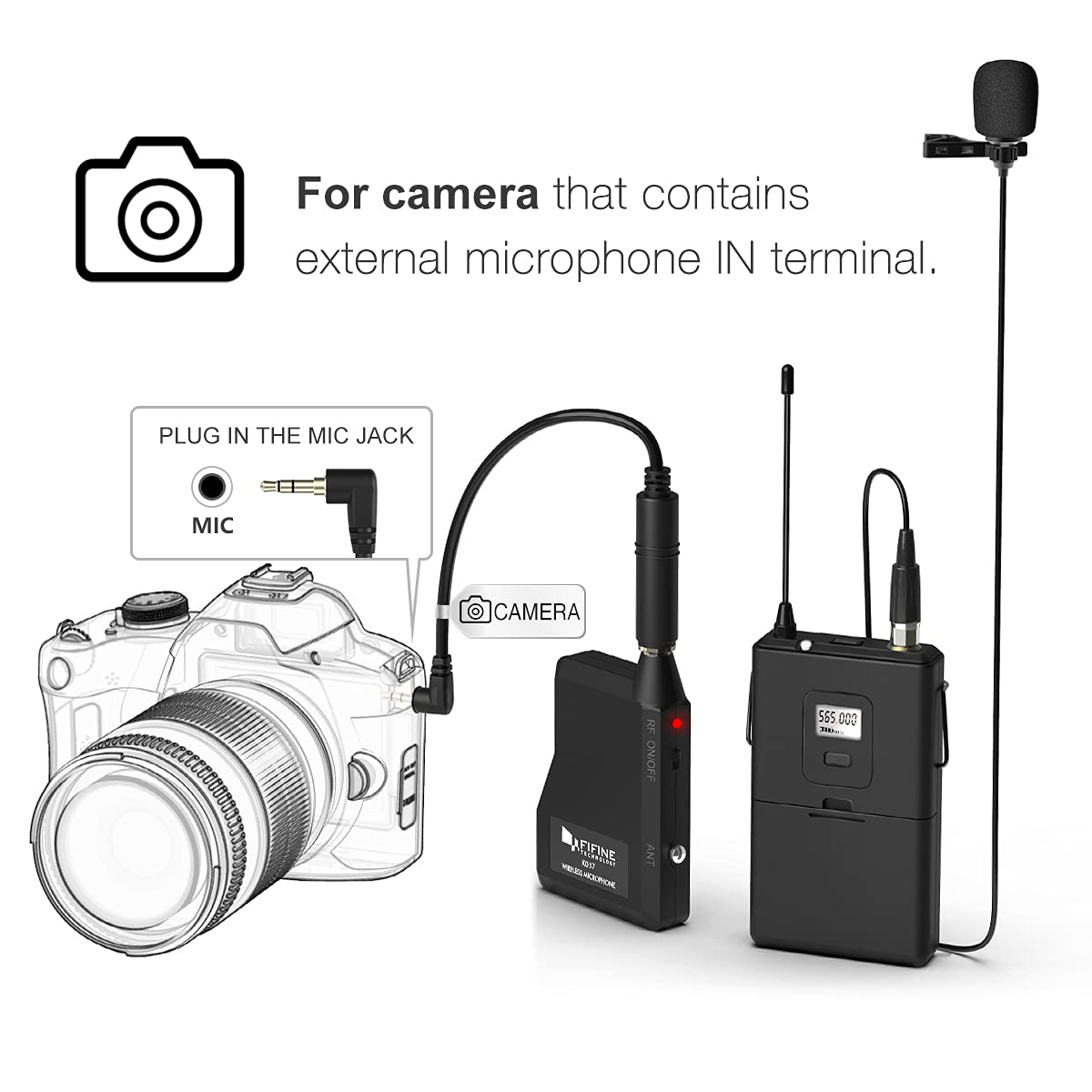 FIFINE K037B Wireless Microphone System - Deccan Retail