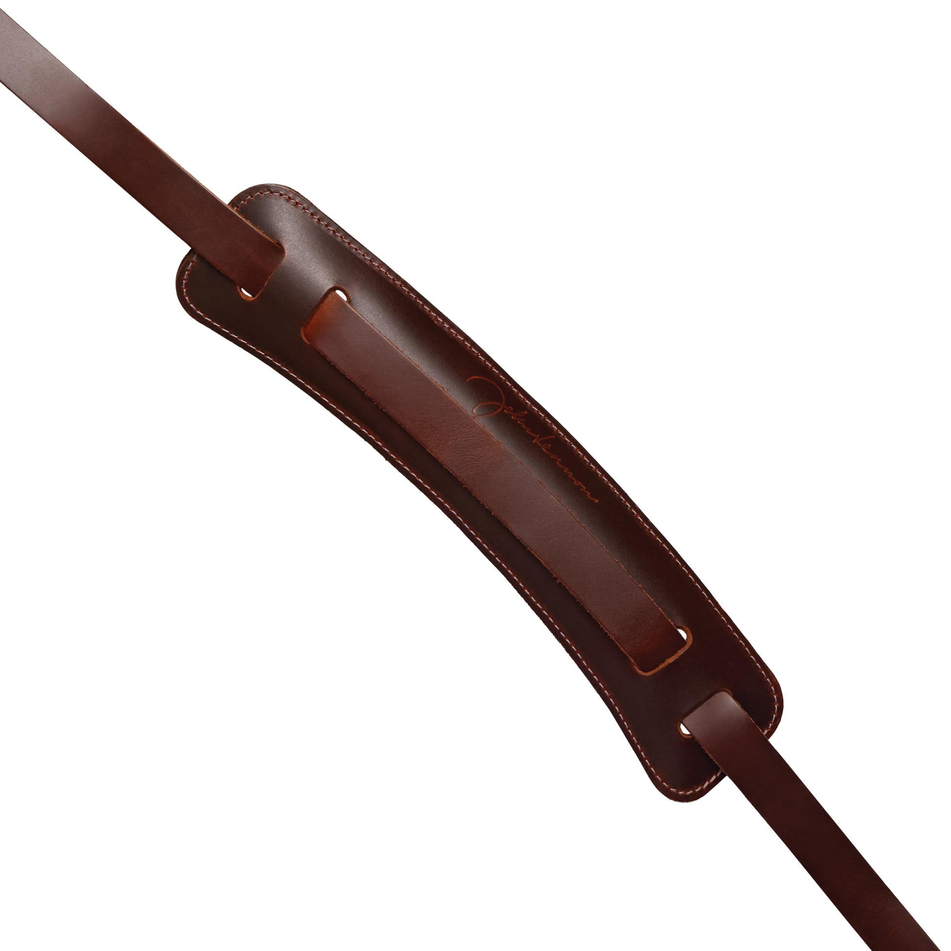 D'Addario Beatles John Lennon Selmer Leather Guitar Strap - Deccan Retail