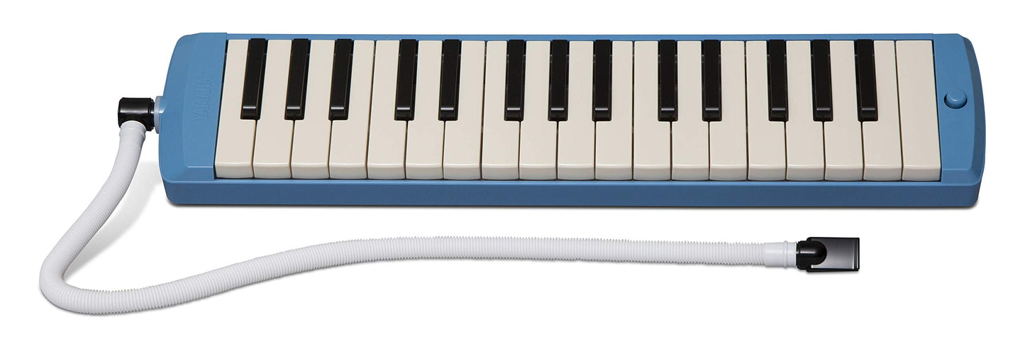 Yamaha P-32D Pianica 32-Note Melodica with Case - Blue - Deccan Retail