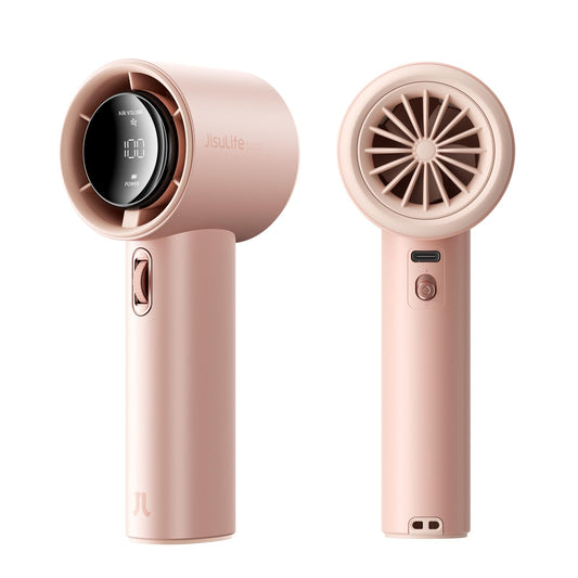 JISULIFE Pro1 Handheld Fan 3600mAh - Pink - Deccan Retail