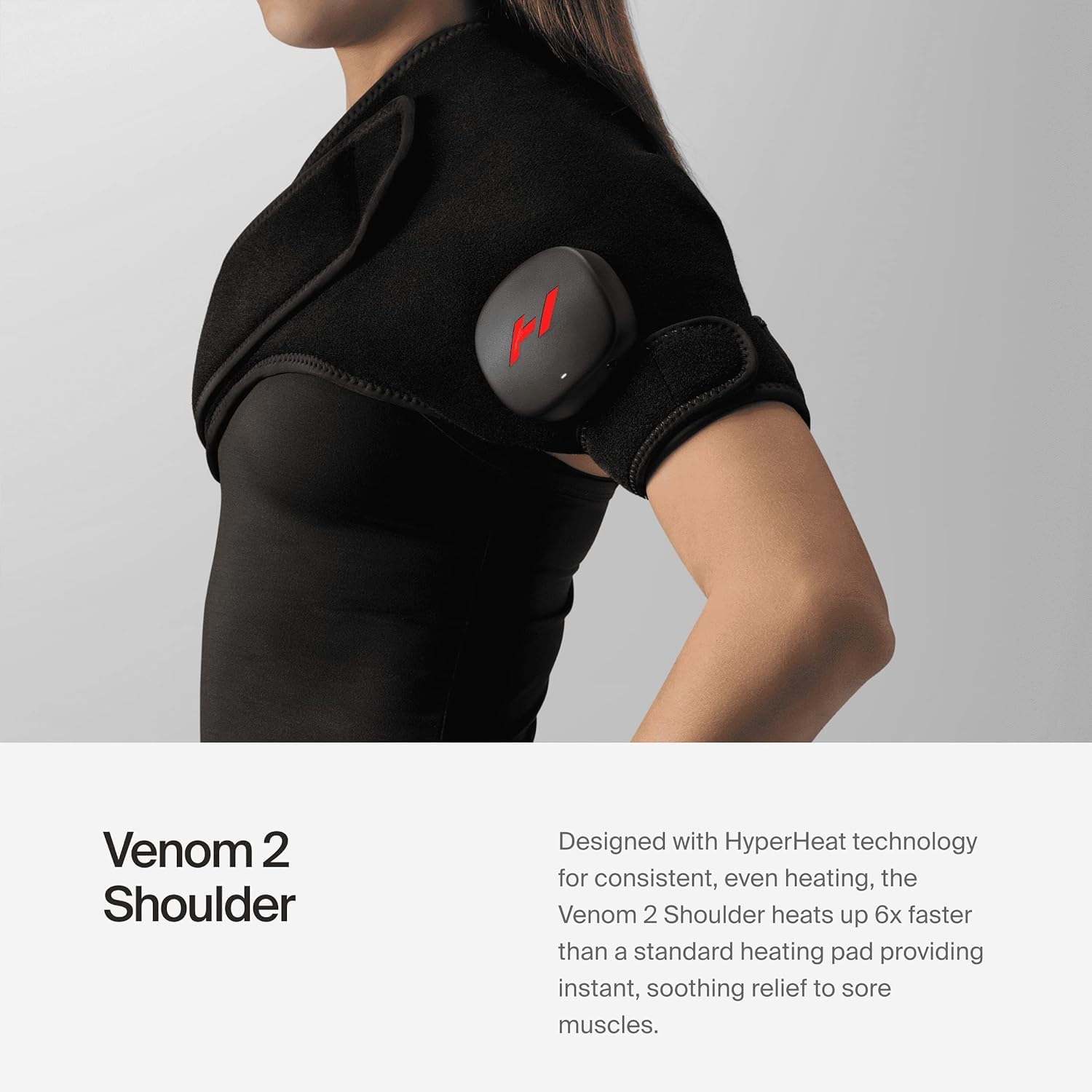 Hyperice Venom 2 Right Shoulder Heat & Massage Wrap - Deccan Retail