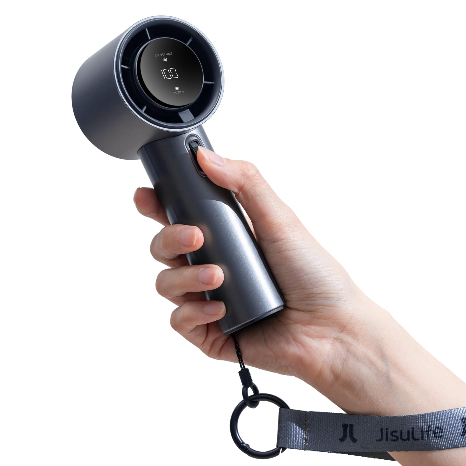 JISULIFE Pro1 Handheld Fan 3600mAh - Blue - Deccan Retail
