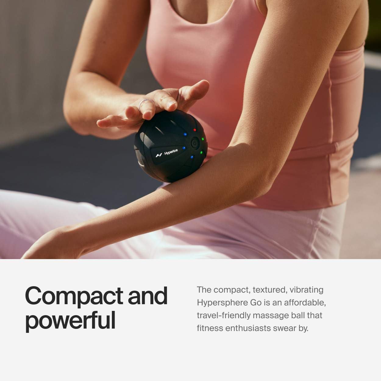 Hyperice Hypersphere Mini Massager Ball – Black - Deccan Retail