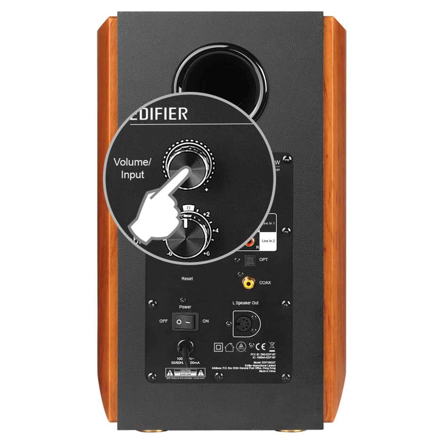 Edifier S1000W Wi-Fi Active Bookshelf Speakers – 120W RMS
