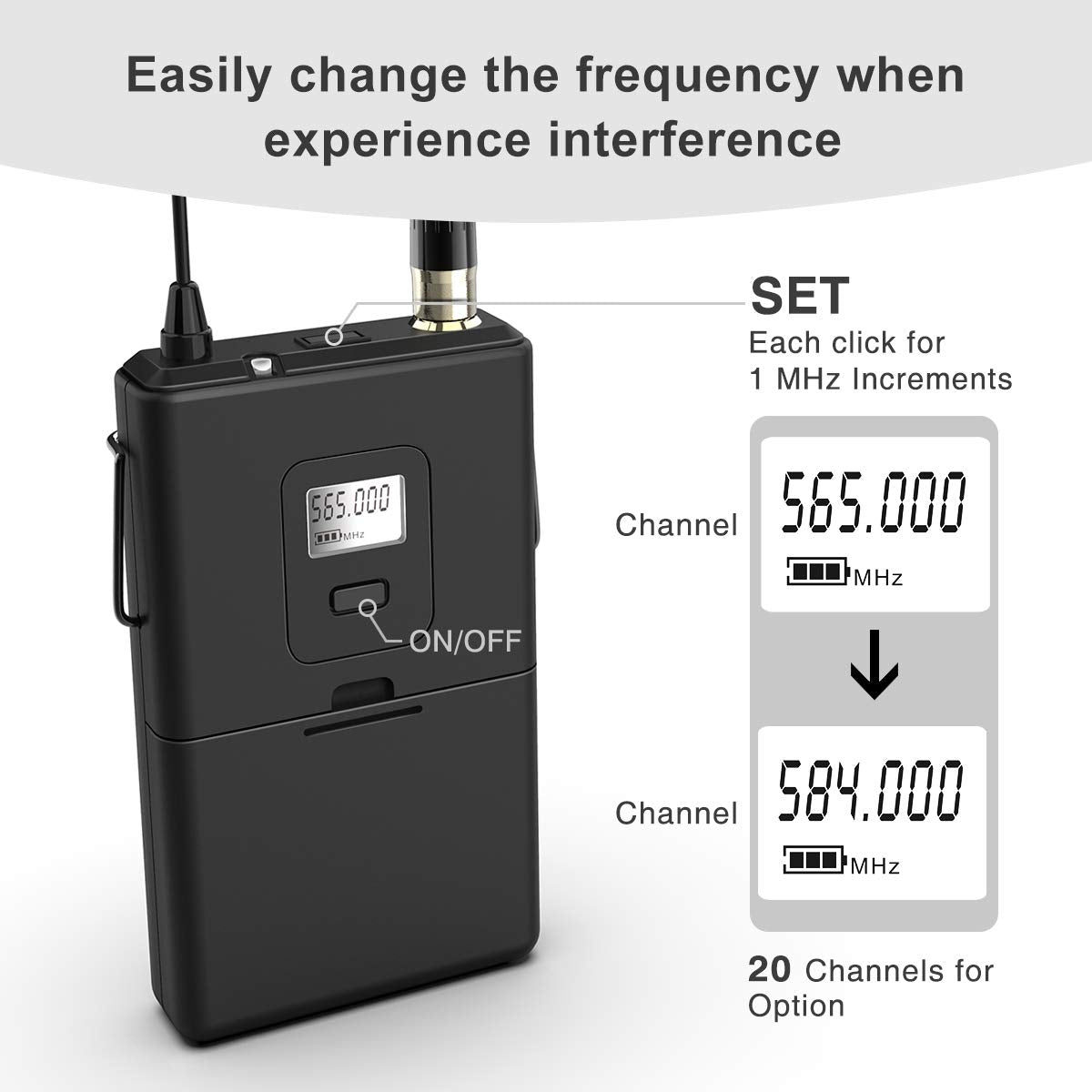 FIFINE K037B Wireless Microphone System - Deccan Retail