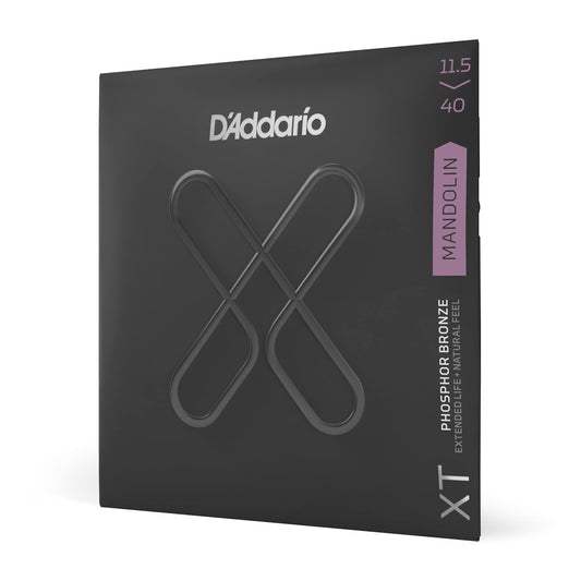 D'Addario XT Phosphor Bronze Mandolin Strings Custom Medium 11.5-40 - Deccan Retail