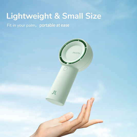 JISULIFE Life5 Plus Handheld Turbo Fan 4000mAh  - Green - Deccan Retail