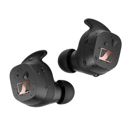 Sennheiser Sport True Wireless Bluetooth In-Ear Earbuds - Black