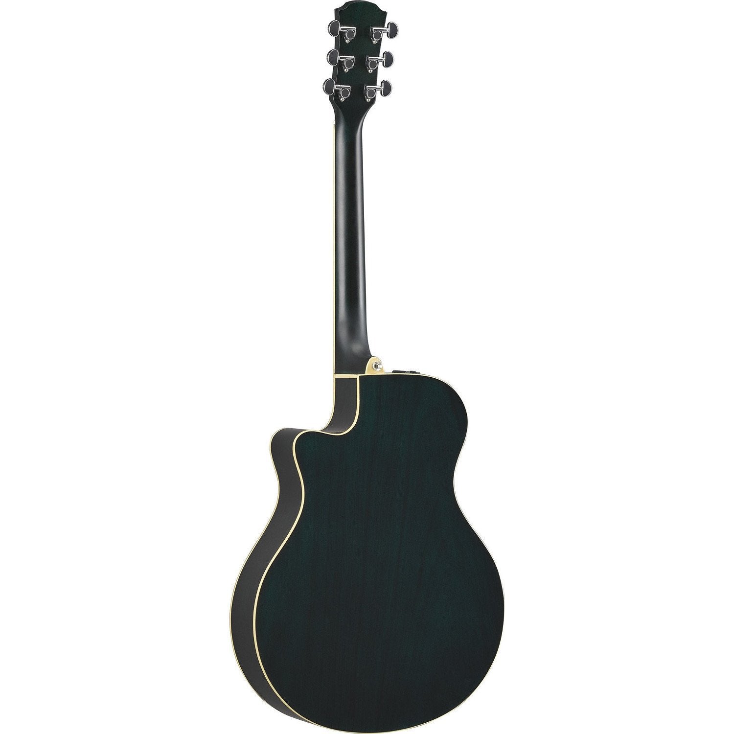 Yamaha APX600 Thin Body Mahogany Acoustic-Electric Guitar - Oriental Blue Burst - Deccan Retail