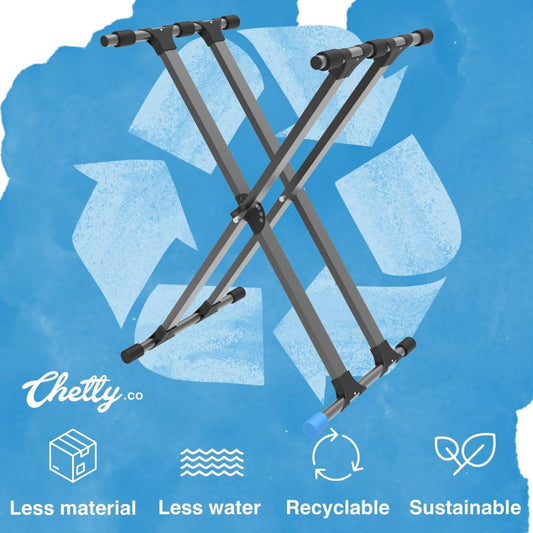 Chetty TT2 Lite Adjustable Double X Keyboard Stand