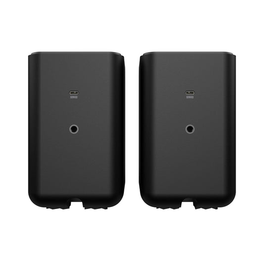 Klipsch Flexus SURR 100 Surround Sound Speakers with Immersive Dolby Atmos Technology Wall-Mountable Connect Plus App and Convenient Power Access – Black
