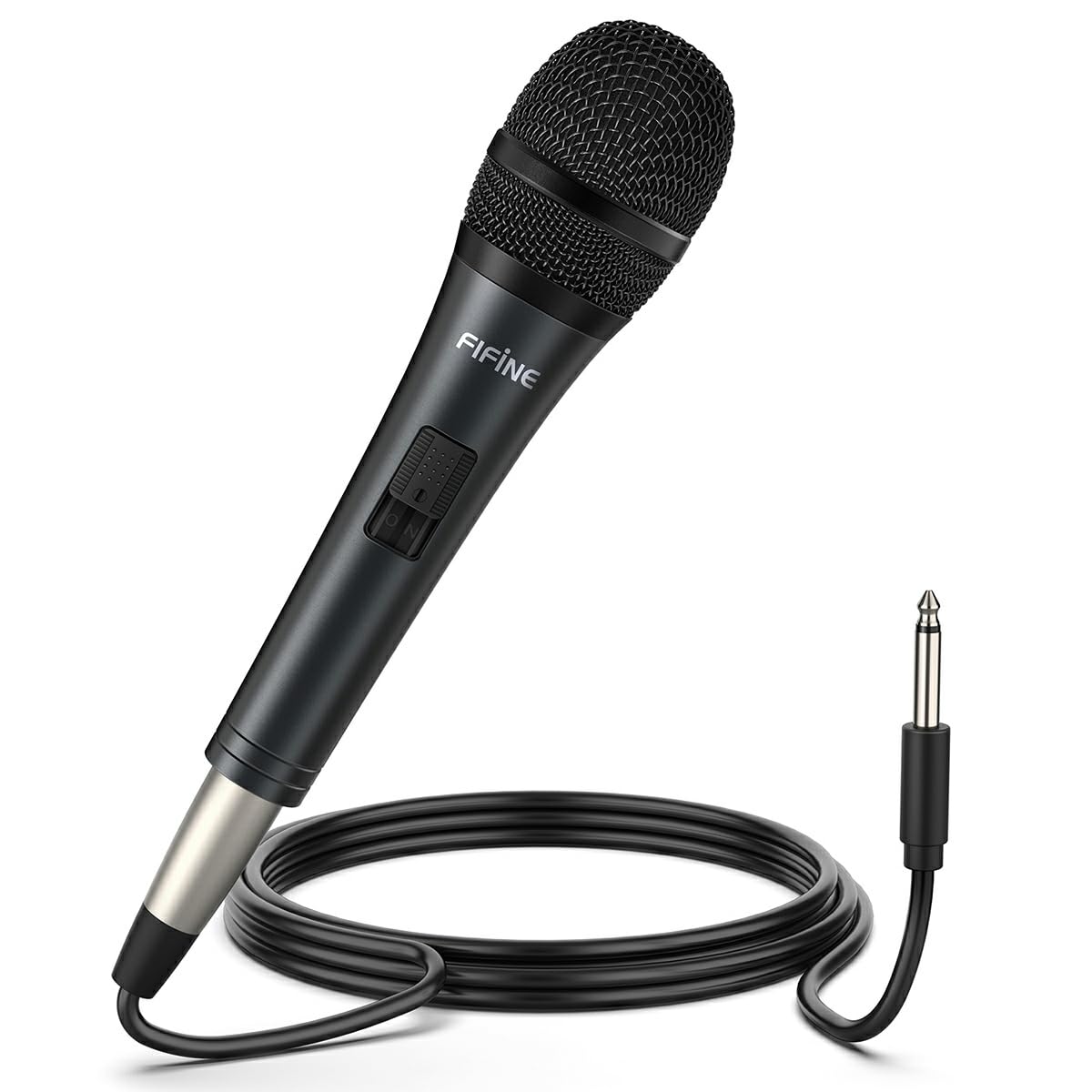 FIFINE K6 Karaoke Wired Dynamic Microphone - Deccan Retail