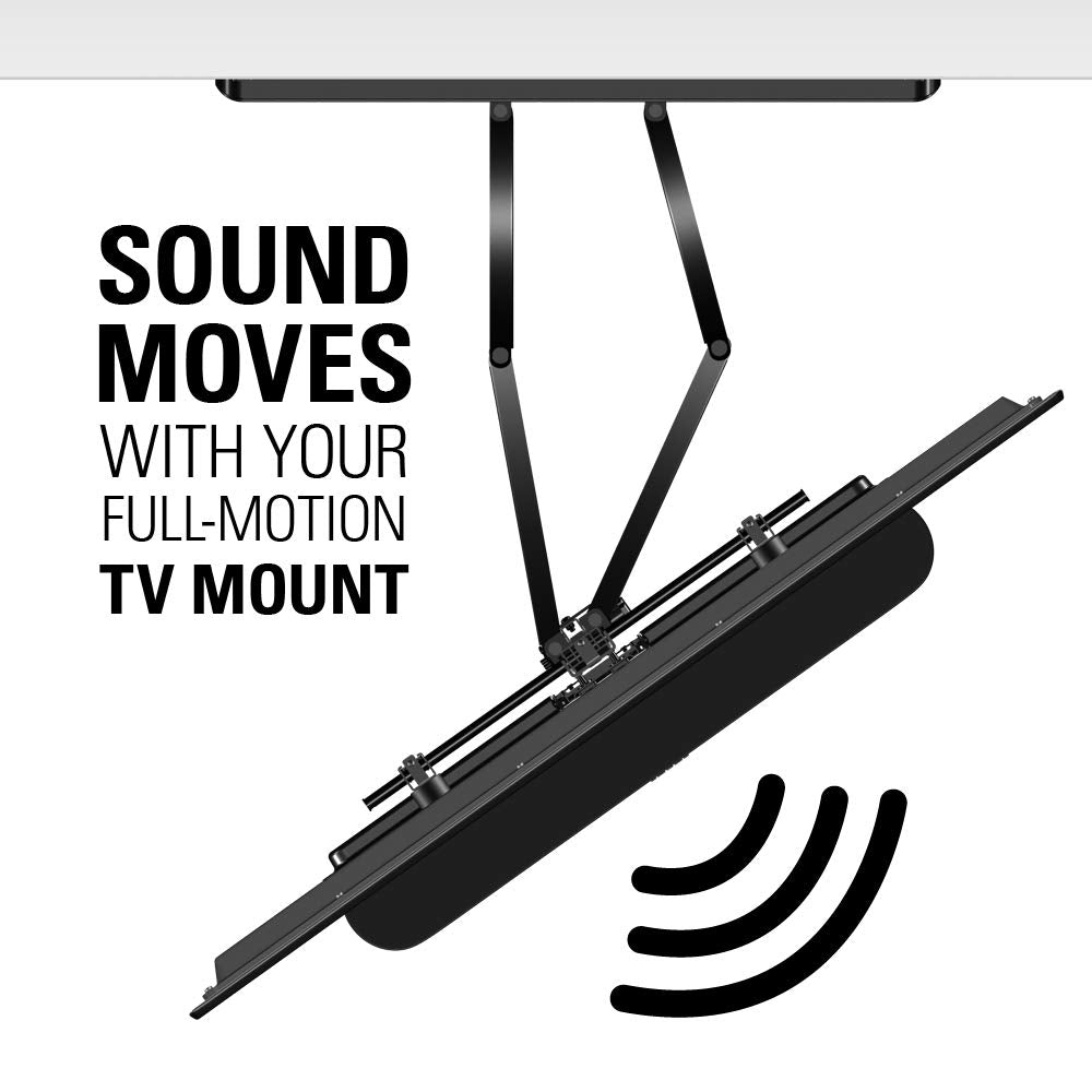 Sanus Soundbar Mount for Sonos Beam – Height Adjustable up to 12"