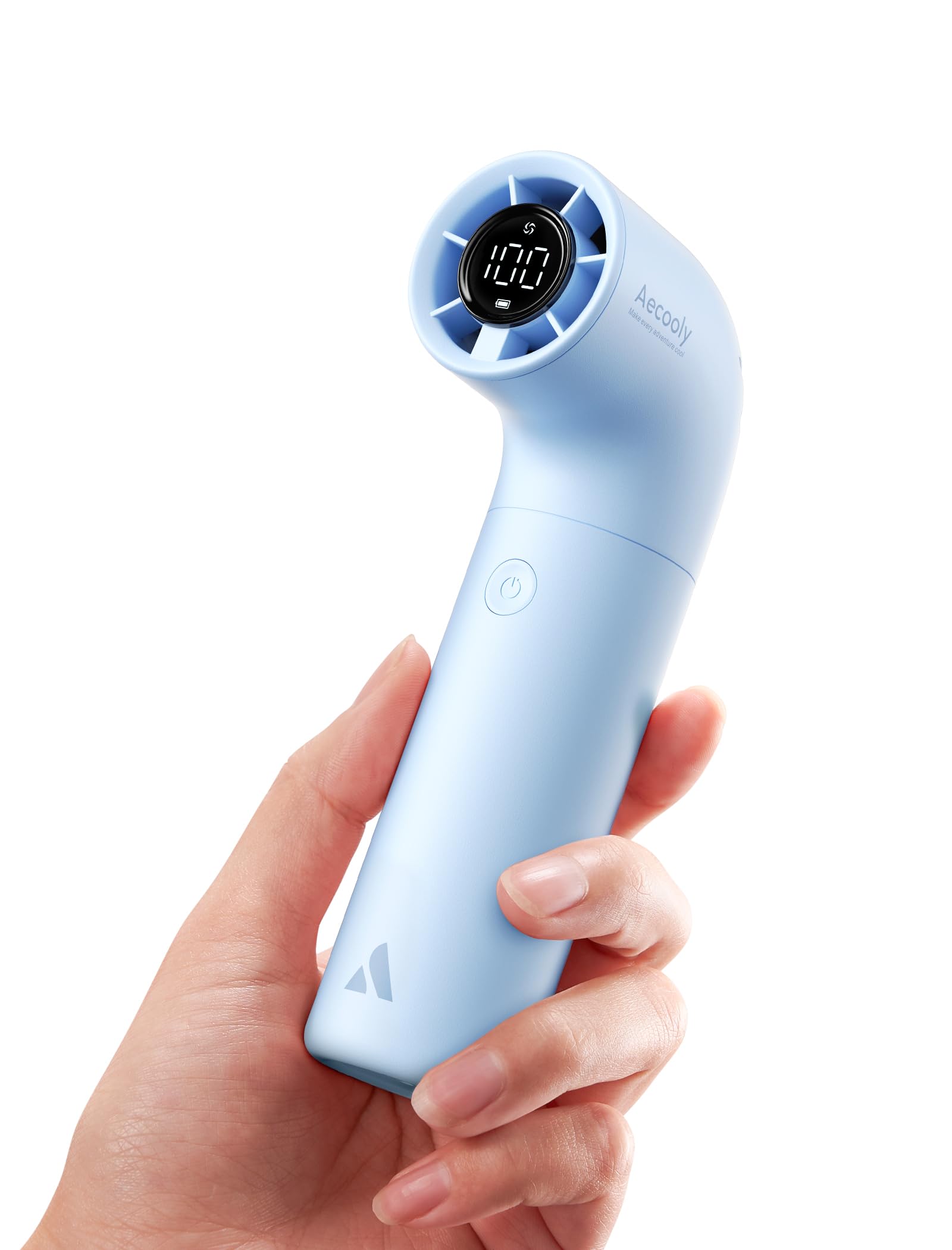 Aecooly Aero Portable Handheld Turbo Fan - Blue - Deccan Retail
