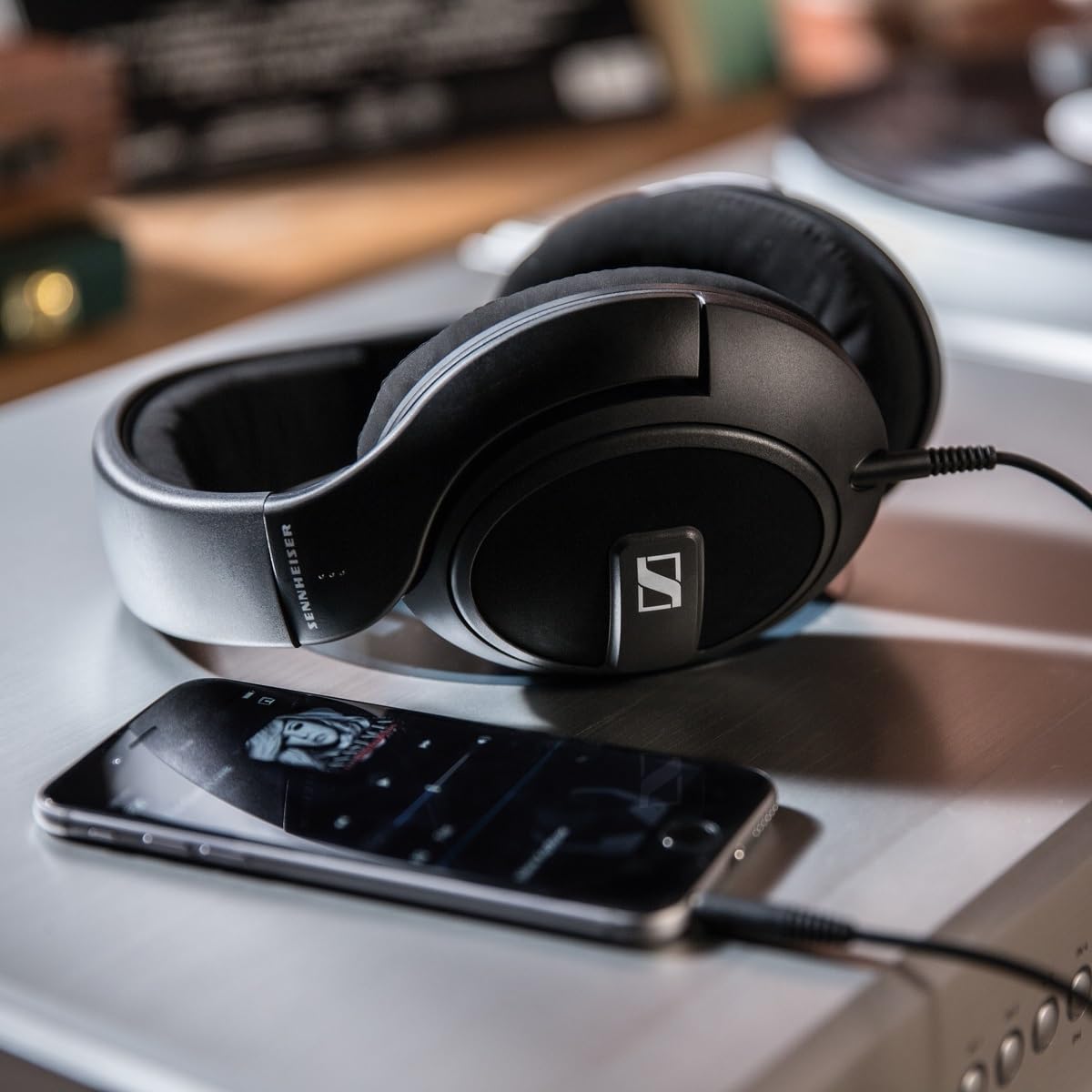 Sennheiser HD 569 Closed-Back Audiophile Headphones with E.A.R. Technology - Black - Deccan Retail