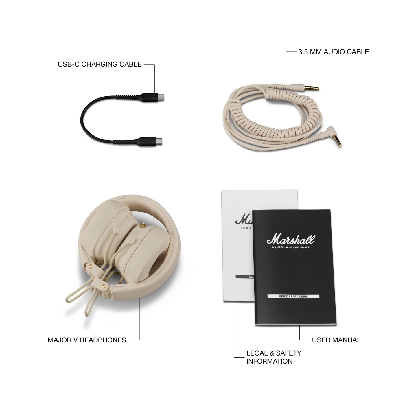 Marshall Major V Wireless On Ear Headphones - Deccan Retail