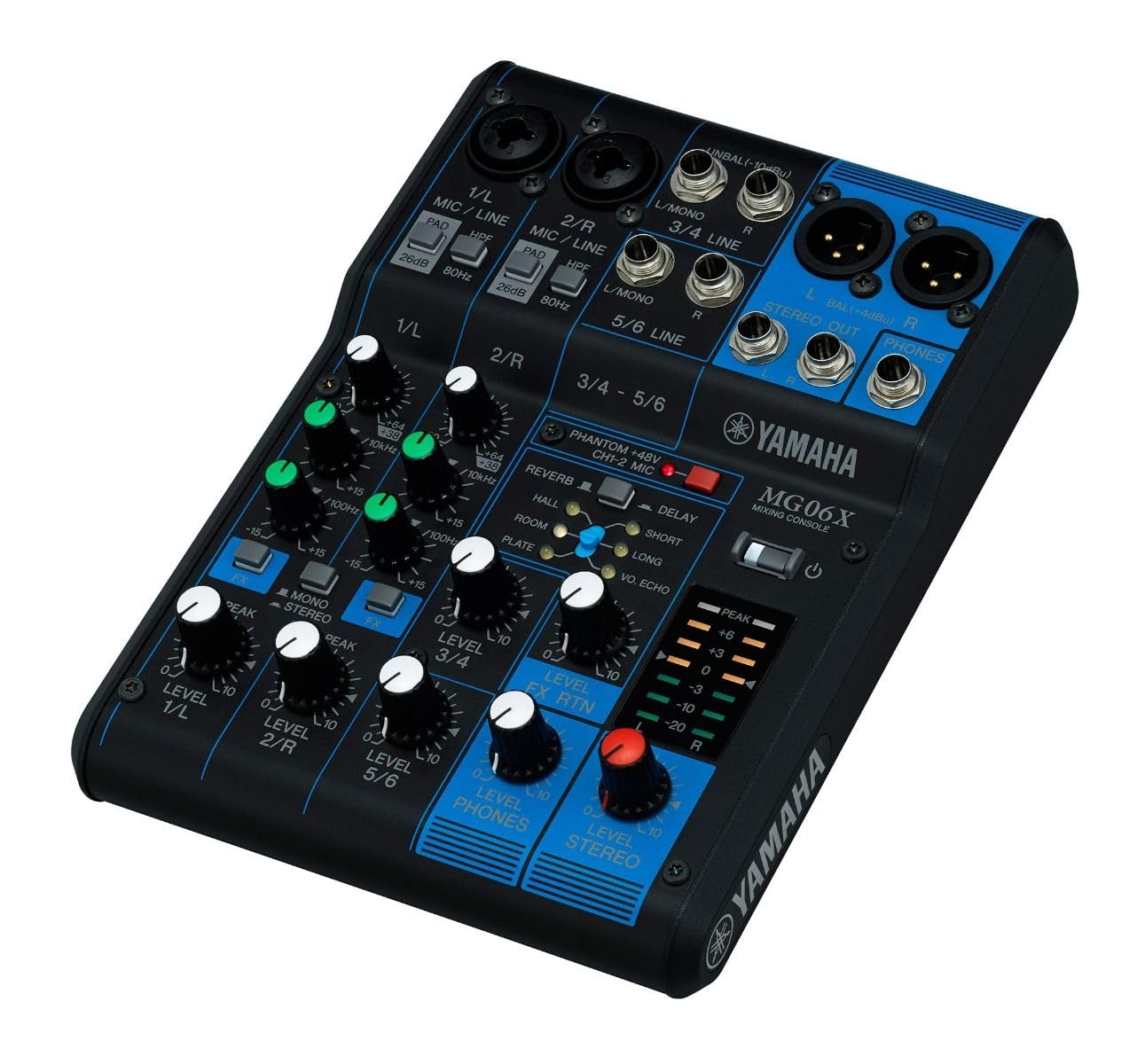 Yamaha MG06X 6-Input Compact Stereo Mixer