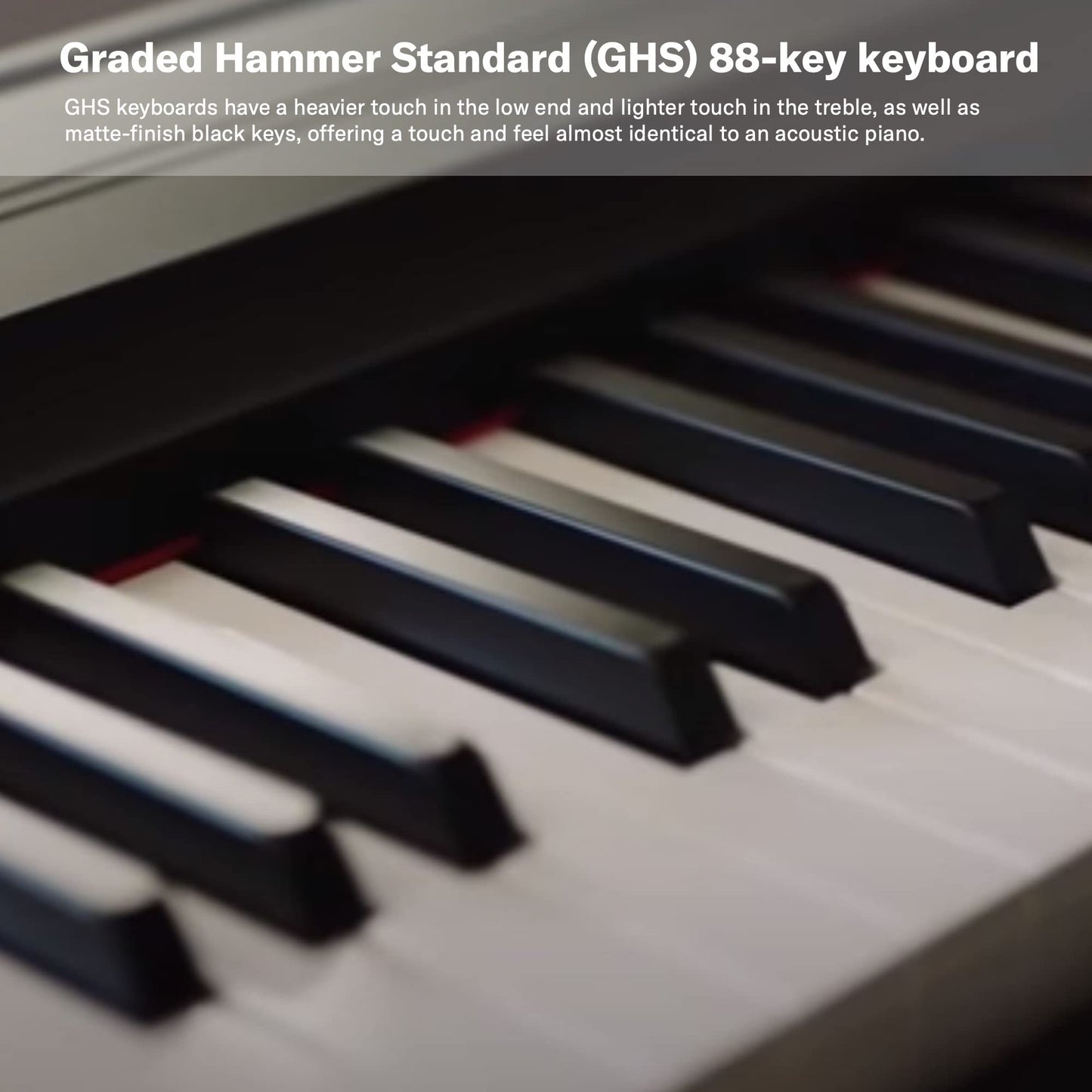 Yamaha P-125AB 88-Key Digital Piano – Black