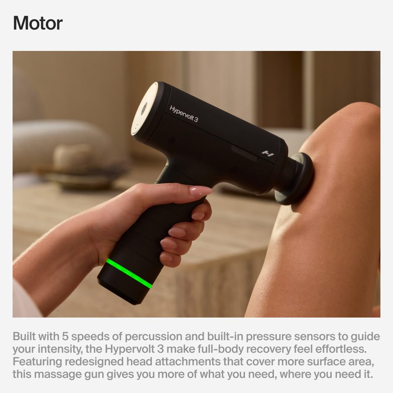 Hyperice Hypervolt 3 Handheld Percussion Massage Gun – Black - Deccan Retail
