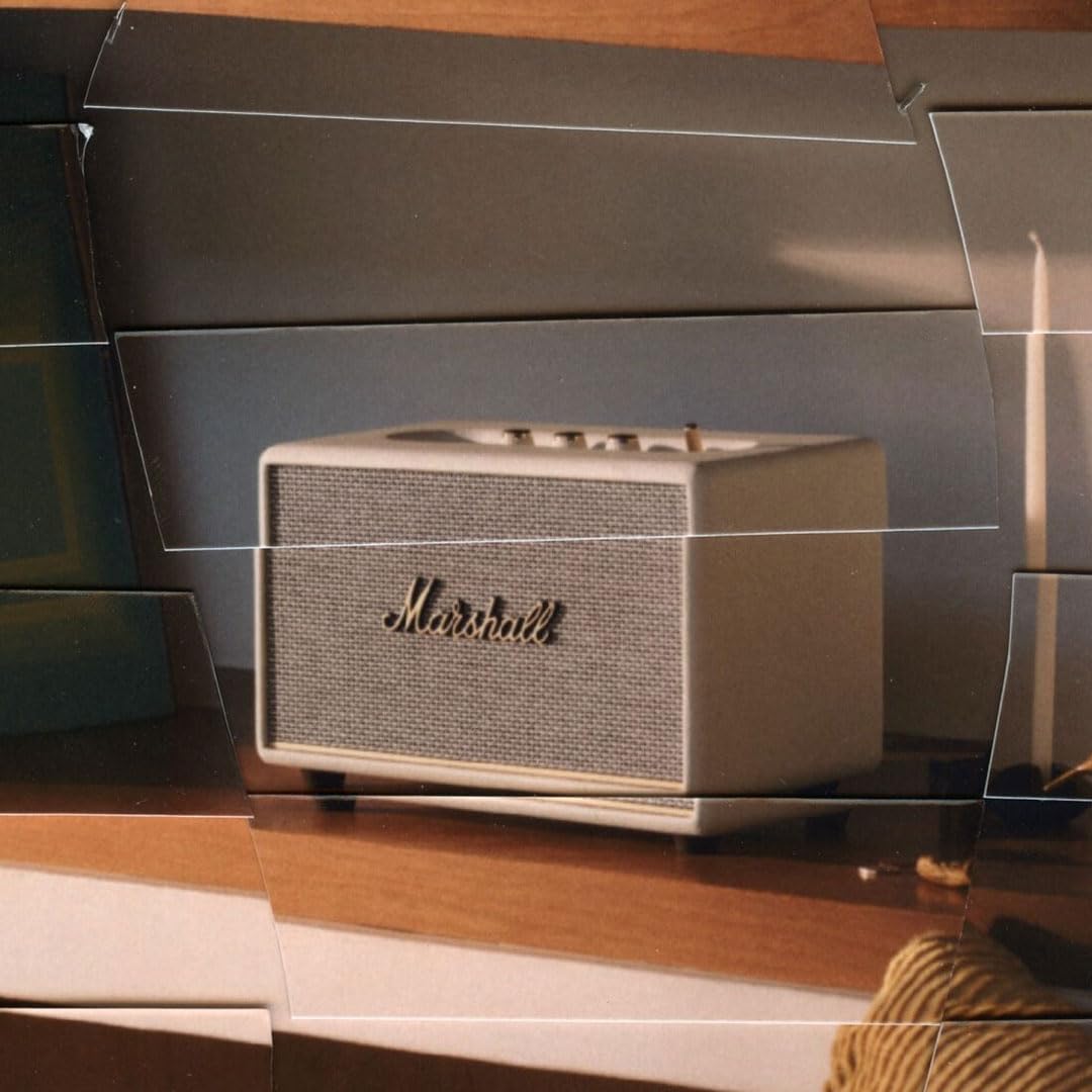 Marshall Acton III Bluetooth Home Speaker – Cream - Deccan Retail