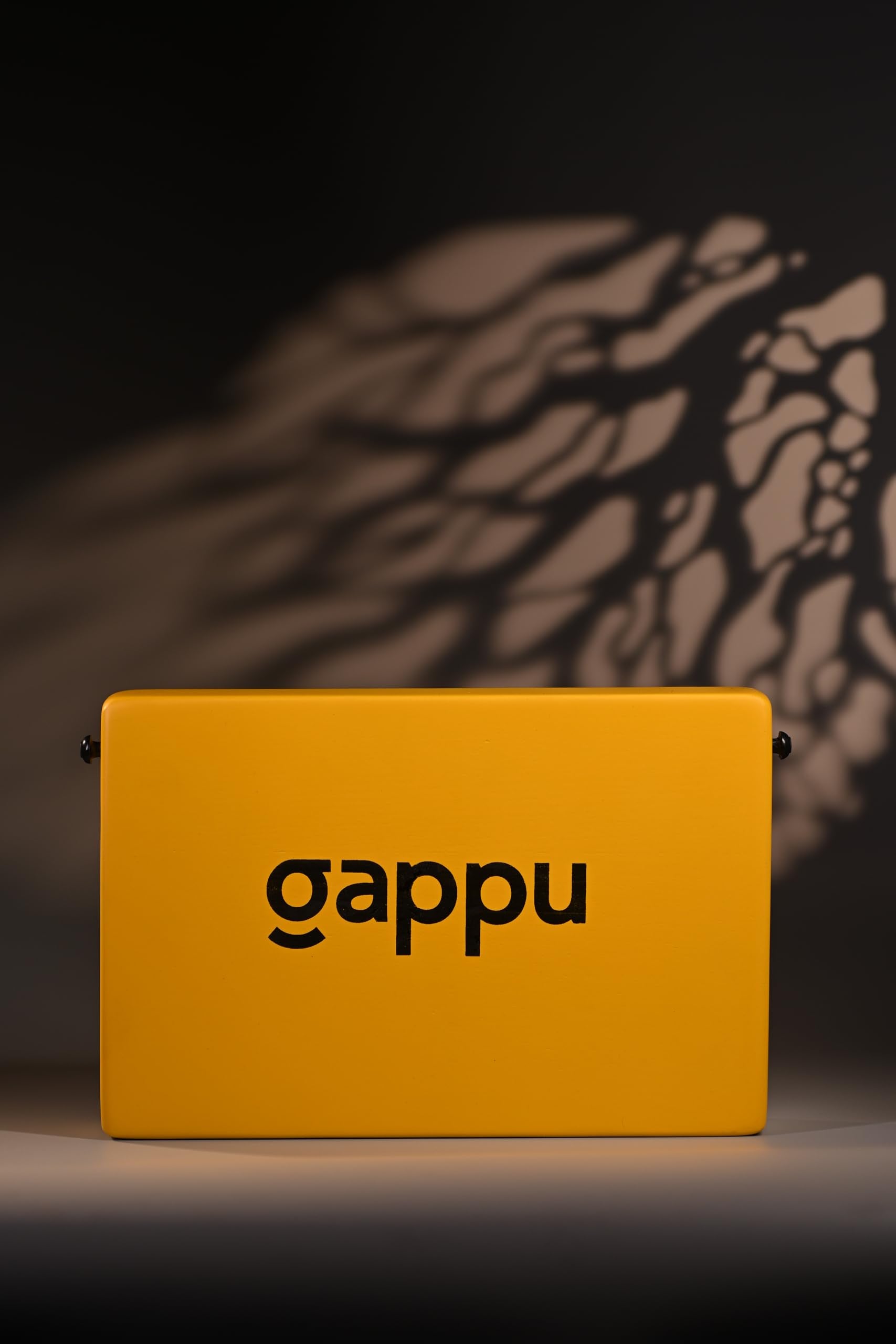 Gappu JamBox with Strap - Yellow - Deccan Retail