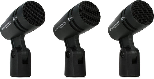 Sennheiser e604 Dynamic Cardioid Instrument Microphone Kit - 3-Pack - Deccan Retail
