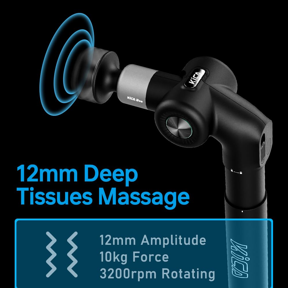 Kica EVO Muscle Massage Gun – Black