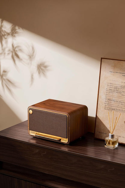 Edifier D32 Tabletop Wireless Speaker - Brown