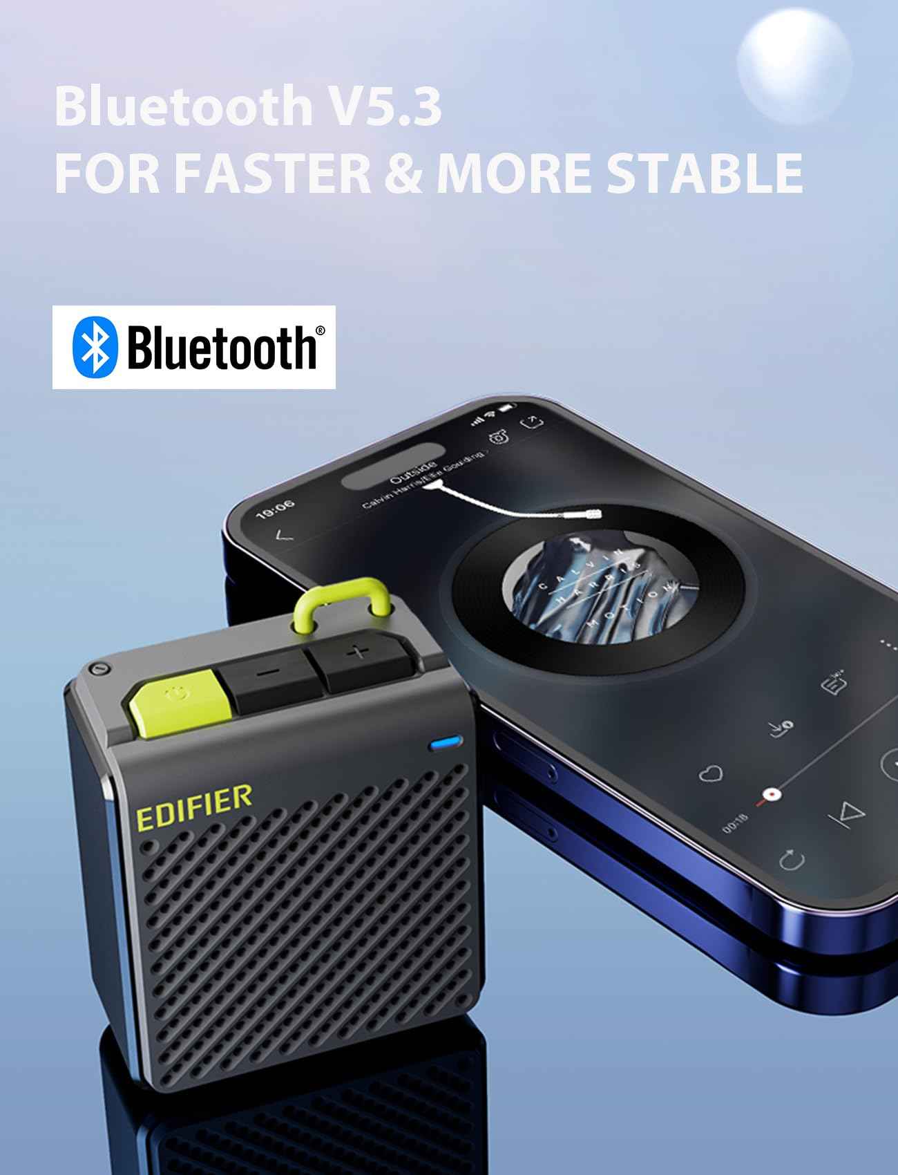 Edifier MP85 Portable Bluetooth Speaker – Black