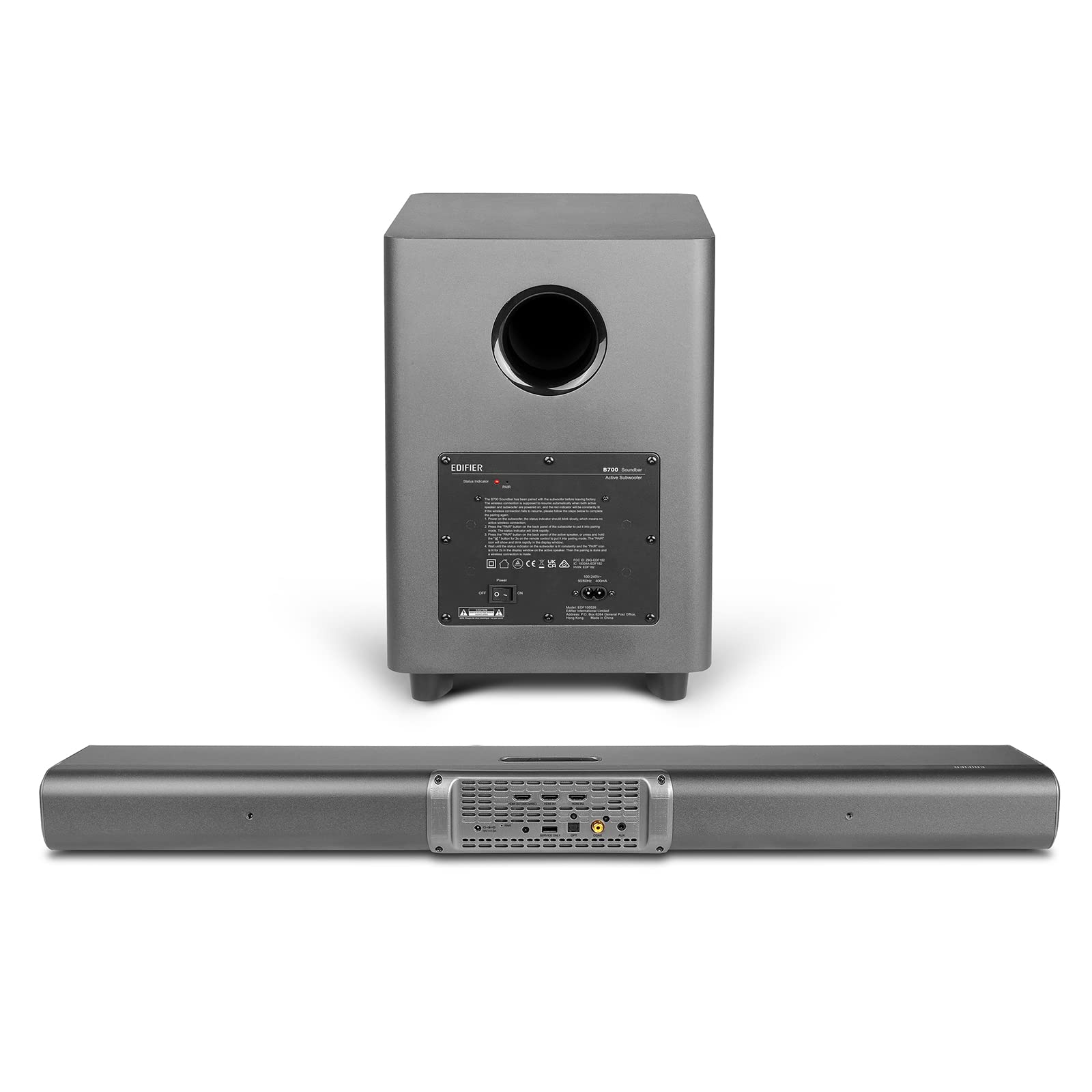 Edifier B700 5.1.2 Soundbar With Wireless Subwoofer - Deccan Retail