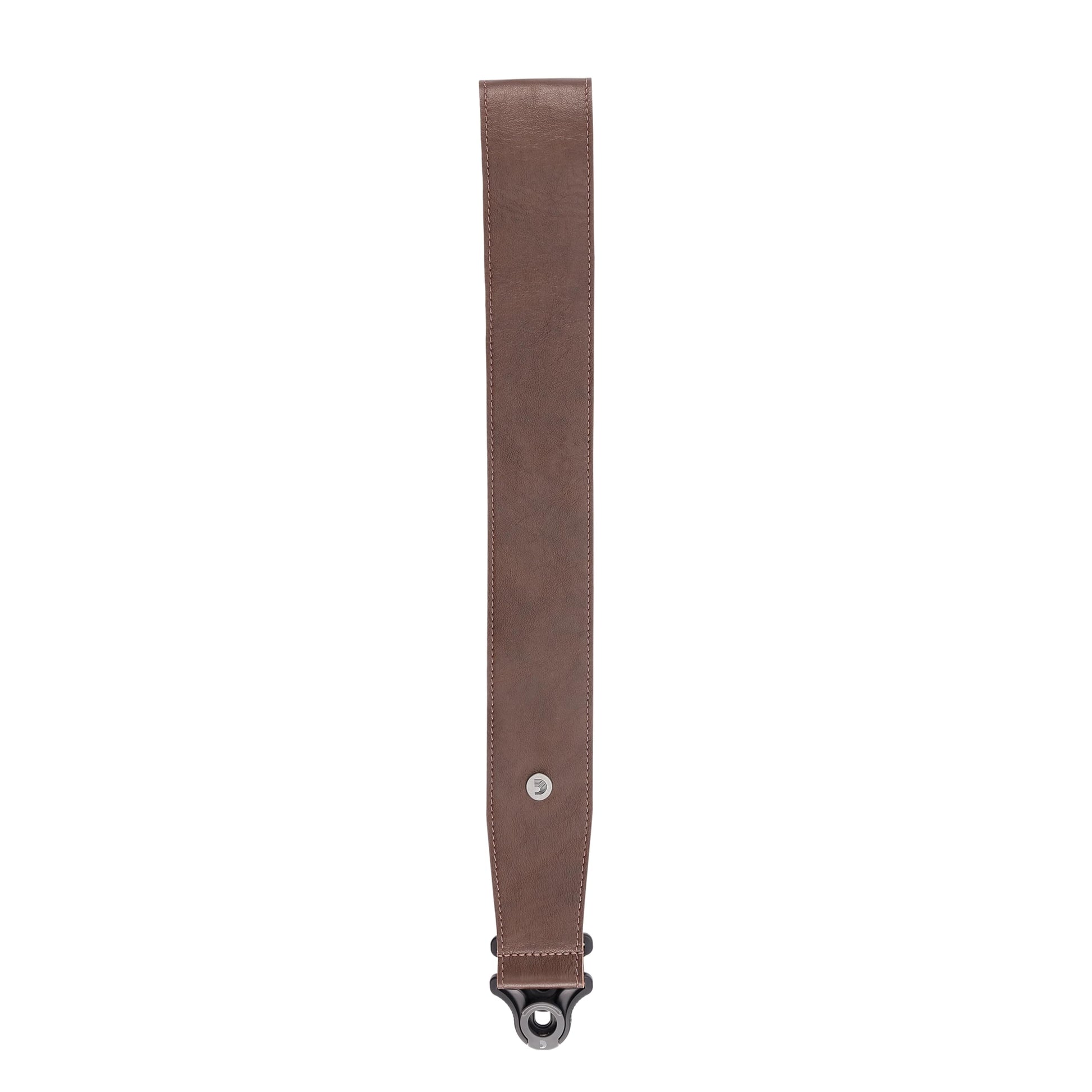 D'Addario Leather Auto Lock Guitar Strap – Brown - Deccan Retail